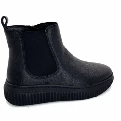 Décontracté|Basic<marchesini Bottines Ivoire 659020 Cuir Noir