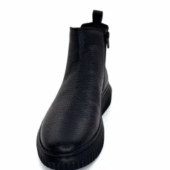 Décontracté|Basic<marchesini Bottines Ivoire 659020 Cuir Noir