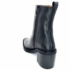 Basic|Bottines<belang Bottines Ivoire 303 Cuir Noir