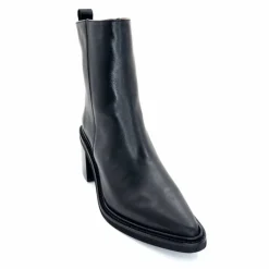 Basic|Bottines<belang Bottines Ivoire 303 Cuir Noir