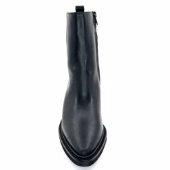 Basic|Bottines<belang Bottines Ivoire 303 Cuir Noir