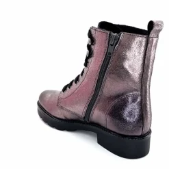 Bottines<We Do Bottines Ivoire 77707 Cuir Plomb Acier