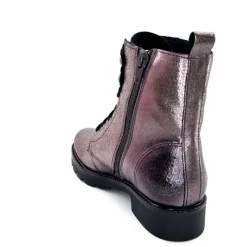 Bottines<We Do Bottines Ivoire 77707 Cuir Plomb Acier