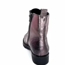 Bottines<We Do Bottines Ivoire 77707 Cuir Plomb Acier