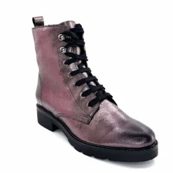 Bottines<We Do Bottines Ivoire 77707 Cuir Plomb Acier