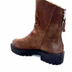 Bottines<Ivoire0209b Bottines Ivoire 13296 Daim Marron