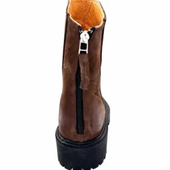 Bottines<Ivoire0209b Bottines Ivoire 13296 Daim Marron