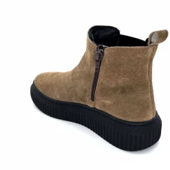 Décontracté|Basic<marchesini Bottines Ivoire 659020 Daim Taupe