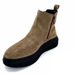 Décontracté|Basic<marchesini Bottines Ivoire 659020 Daim Taupe