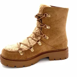 Montagne|Bottines<svetonio - h.l calzature srl Bottines Ivoire 23136-43 Daim Taupe Camel