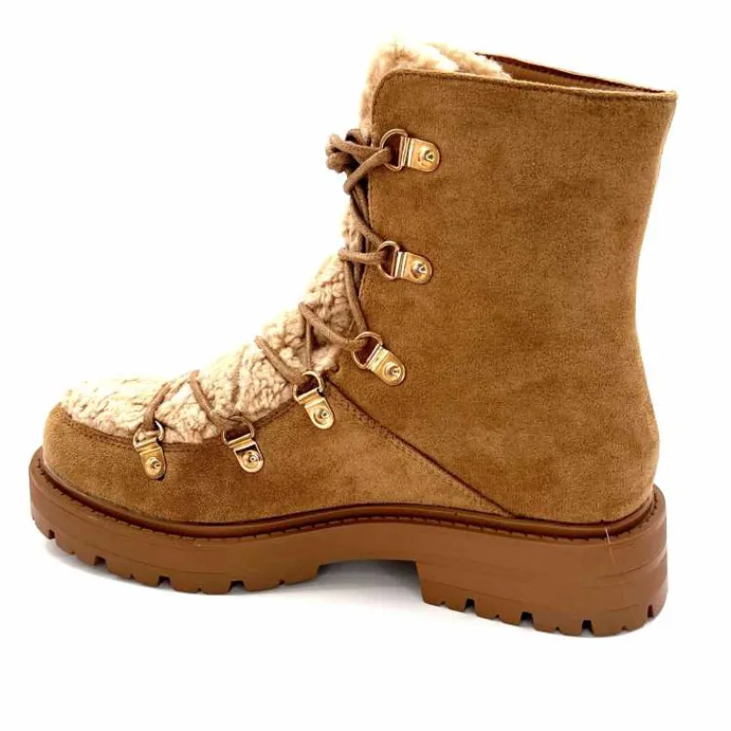 Montagne|Bottines<svetonio - h.l calzature srl Bottines Ivoire 23136-43 Daim Taupe Camel