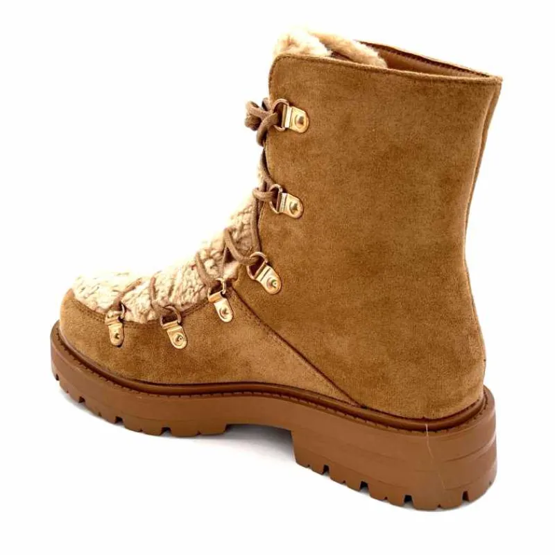 Montagne|Bottines<svetonio - h.l calzature srl Bottines Ivoire 23136-43 Daim Taupe Camel