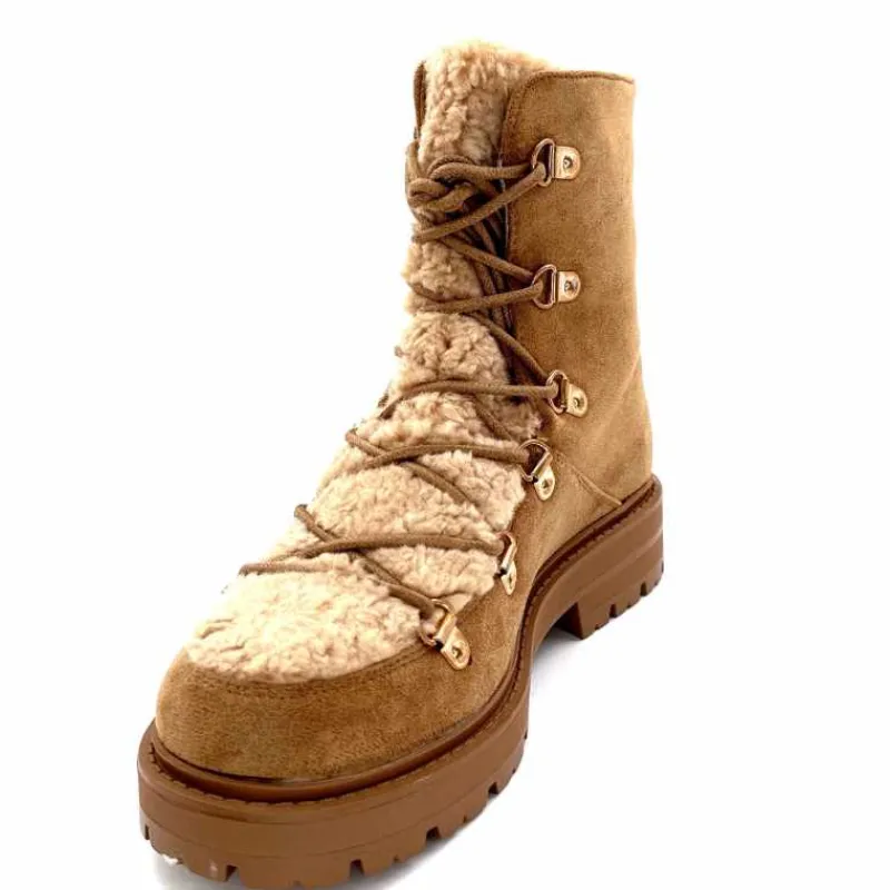 Montagne|Bottines<svetonio - h.l calzature srl Bottines Ivoire 23136-43 Daim Taupe Camel