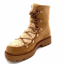 Montagne|Bottines<svetonio - h.l calzature srl Bottines Ivoire 23136-43 Daim Taupe Camel