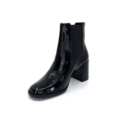 Elégant|Bottines<We Do Bottines Ivoire 99647a Cuir Vernis Noir