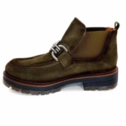 Masculin|Mocassins<Ivoire0036a Bottines Ivoire Cv5059 Daim Olive Vert
