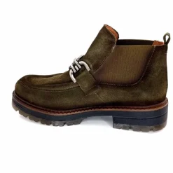 Masculin|Mocassins<Ivoire0036a Bottines Ivoire Cv5059 Daim Olive Vert
