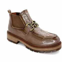 Masculin|Bottines<Ivoire0036a Bottines Ivoire Cv5059 Vernis Taupe