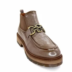 Masculin|Bottines<Ivoire0036a Bottines Ivoire Cv5059 Vernis Taupe