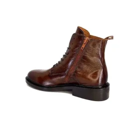 Basic|Bottines<Ivoire0460a Bottines Ivoire Jobert Cuir Marron