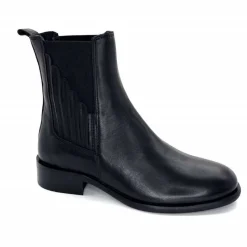Masculin|Basic<marcha / m.moustafa Bottines Ivoire Lot 3068 Cuir Noir