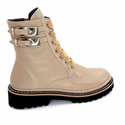 Masculin<XSA Bottines Légère 0179 Cuir Beige