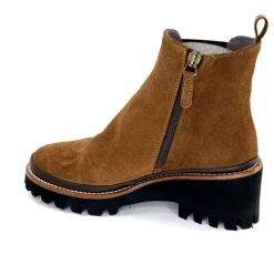 Masculin|Elégant<XSA Bottines Légère 9829 Cuir Daim Marron