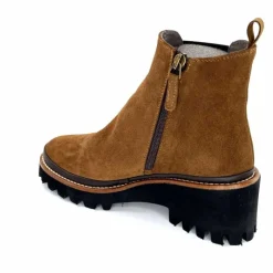 Masculin|Elégant<XSA Bottines Légère 9829 Cuir Daim Marron