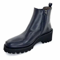 Bottines<XSA Bottines Légères 9829 Cuir Marine