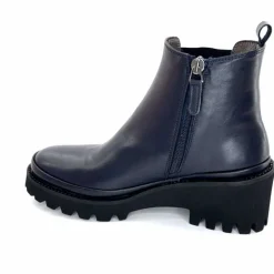 Bottines<XSA Bottines Légères 9829 Cuir Marine
