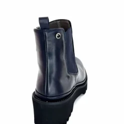 Bottines<XSA Bottines Légères 9829 Cuir Marine