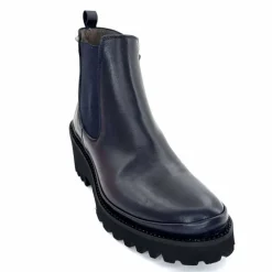 Bottines<XSA Bottines Légères 9829 Cuir Marine