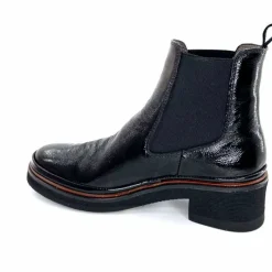 Bottines<XSA Bottines Légères 9176 Cuir Vernis Naplack Noir
