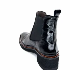 Bottines<XSA Bottines Légères 9176 Cuir Vernis Naplack Noir