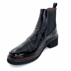 Bottines<XSA Bottines Légères 9176 Cuir Vernis Naplack Noir