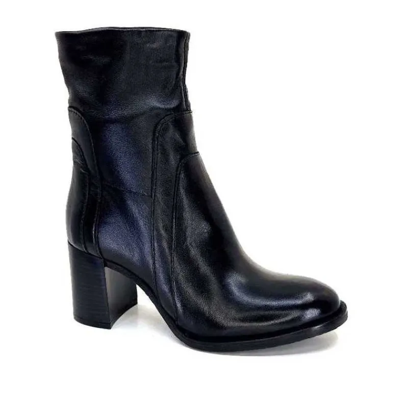 Rock|Bottines<Mjus Bottines P26206 Cuir Noir