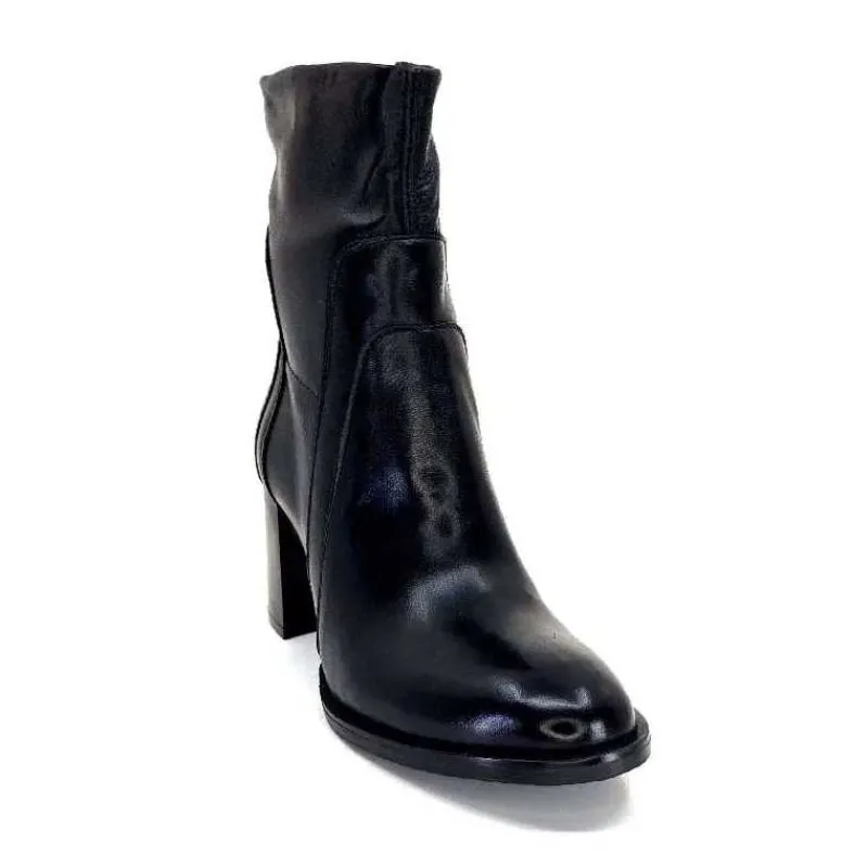 Rock|Bottines<Mjus Bottines P26206 Cuir Noir