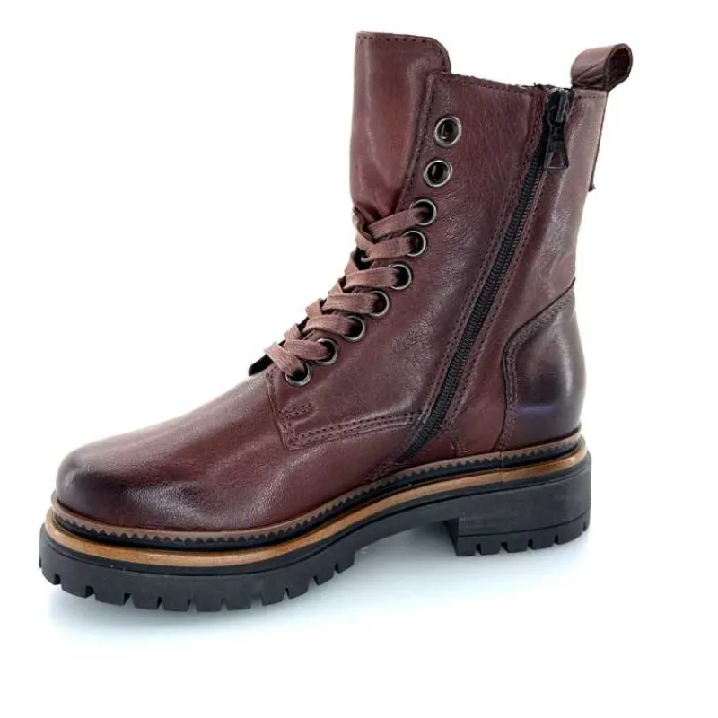 Rock|Bottines<Mjus Bottines T60209 102 Cuir Chocolat Marron