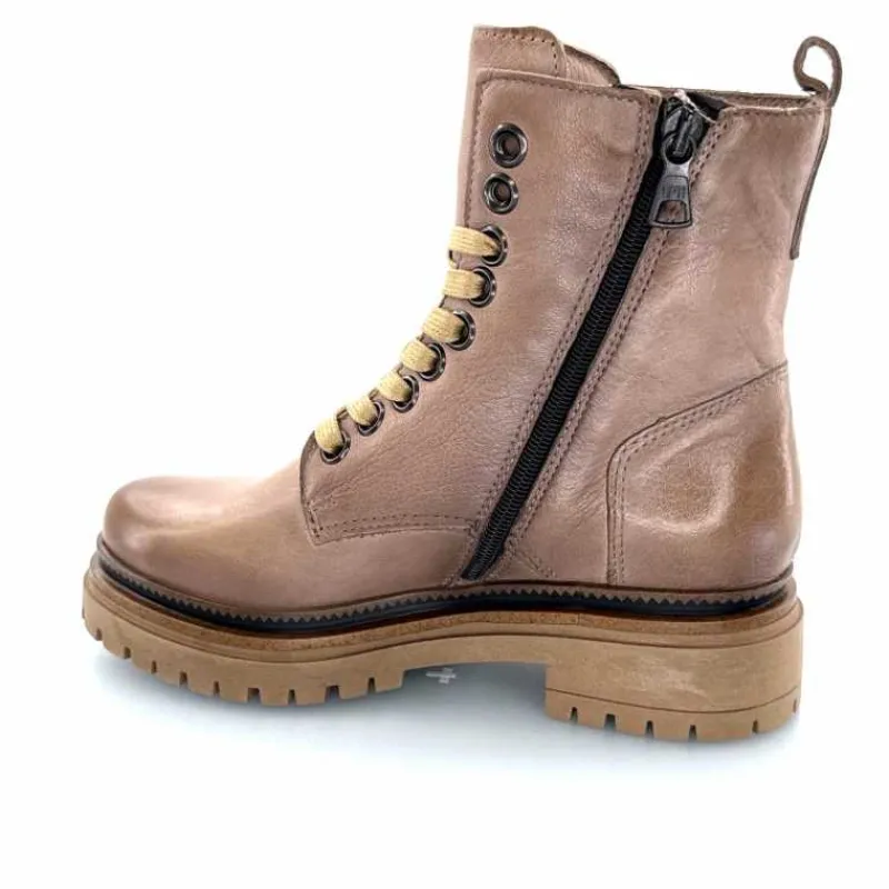 Rock|Bottines<Mjus Bottines T60209 102 Cuir Gazella Taupe