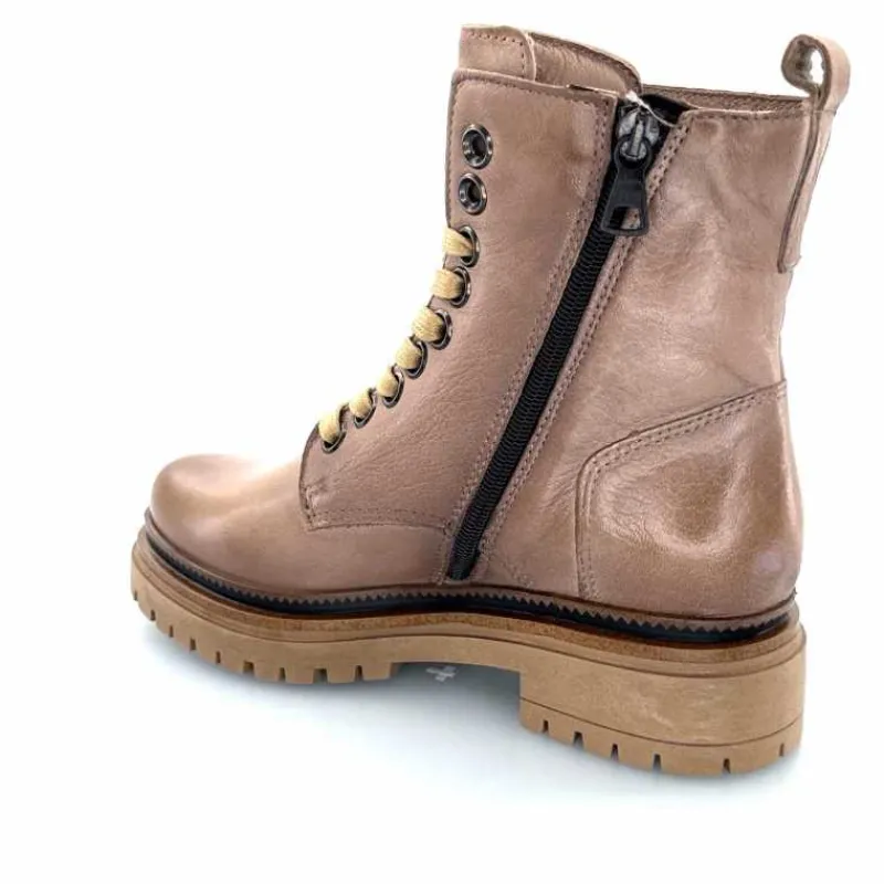 Rock|Bottines<Mjus Bottines T60209 102 Cuir Gazella Taupe