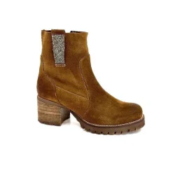 Bottines|Bikers<MKD Bottines Hana Daim Olio Camel