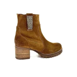 Bottines|Bikers<MKD Bottines Hana Daim Olio Camel