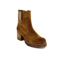 Bottines|Bikers<MKD Bottines Hana Daim Olio Camel