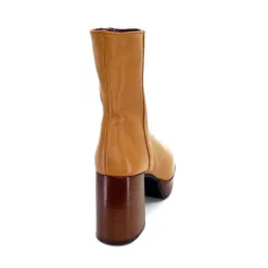 Elégant|Bottines<l'arianna Bottines Pateforme Tr1556 Cuir Camel