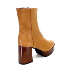 Elégant|Bottines<l'arianna Bottines Pateforme Tr1556 Cuir Camel