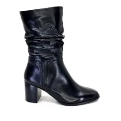 Bottines<Regarde Le Ciel Bottines Johan 11 Cuir Noir