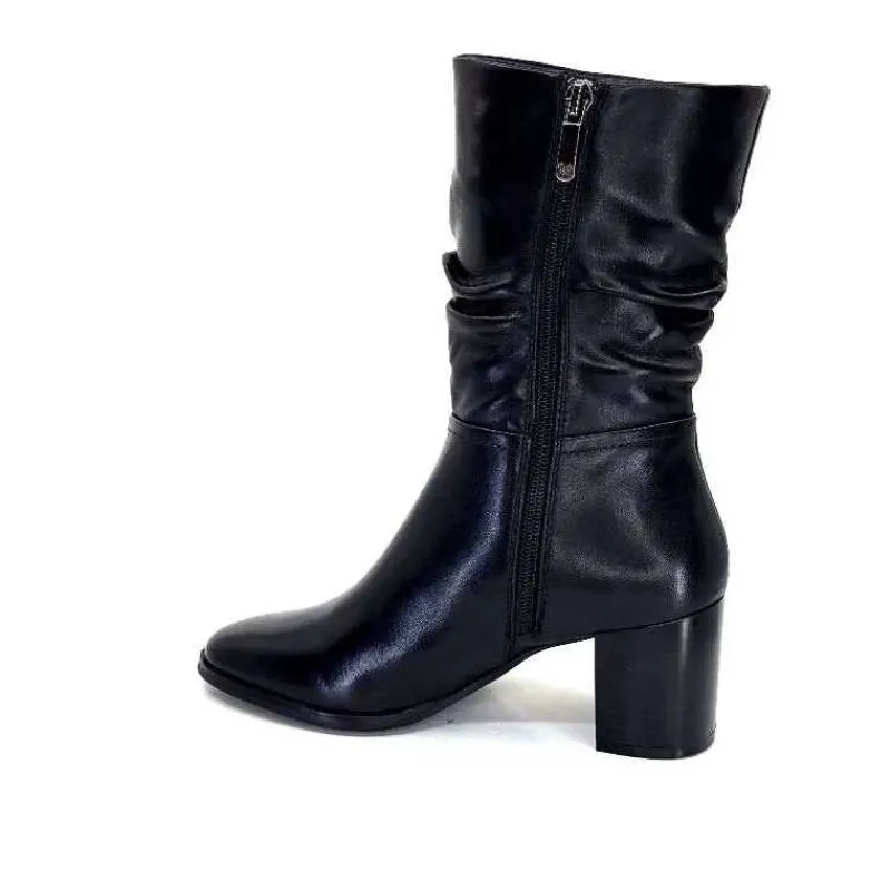 Bottines<Regarde Le Ciel Bottines Johan 11 Cuir Noir