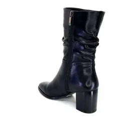 Bottines<Regarde Le Ciel Bottines Johan 11 Cuir Noir