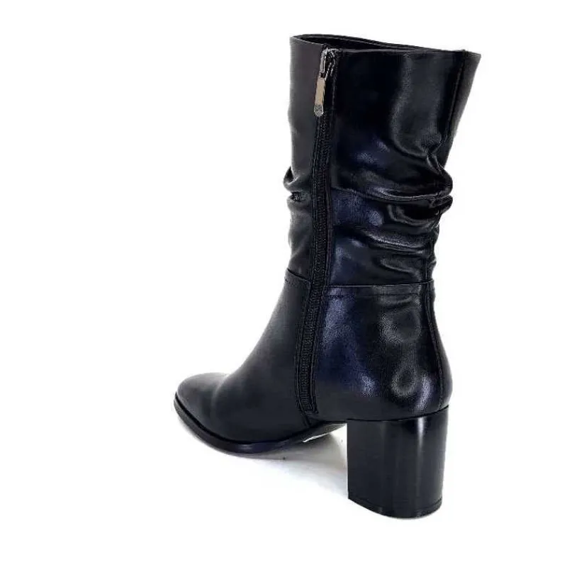Bottines<Regarde Le Ciel Bottines Johan 11 Cuir Noir