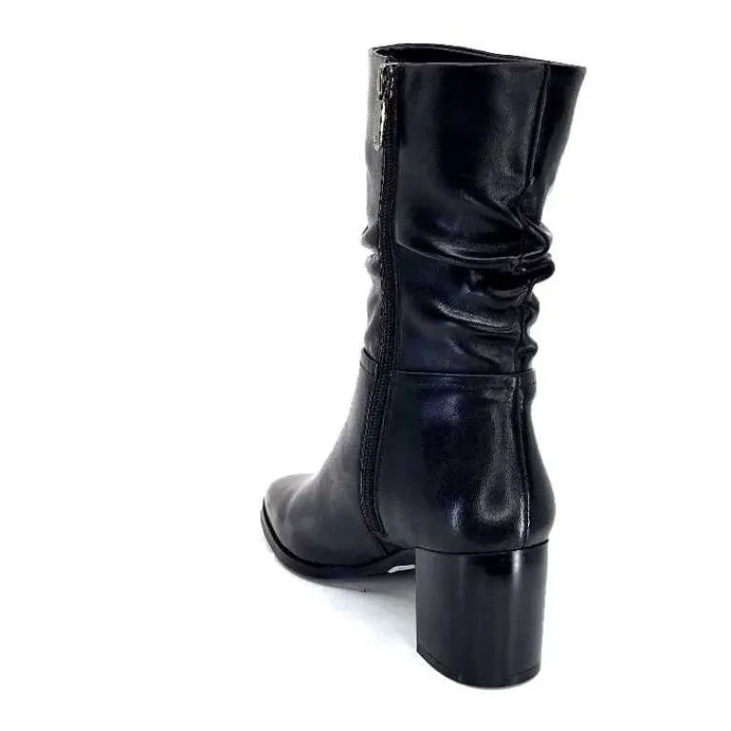 Bottines<Regarde Le Ciel Bottines Johan 11 Cuir Noir